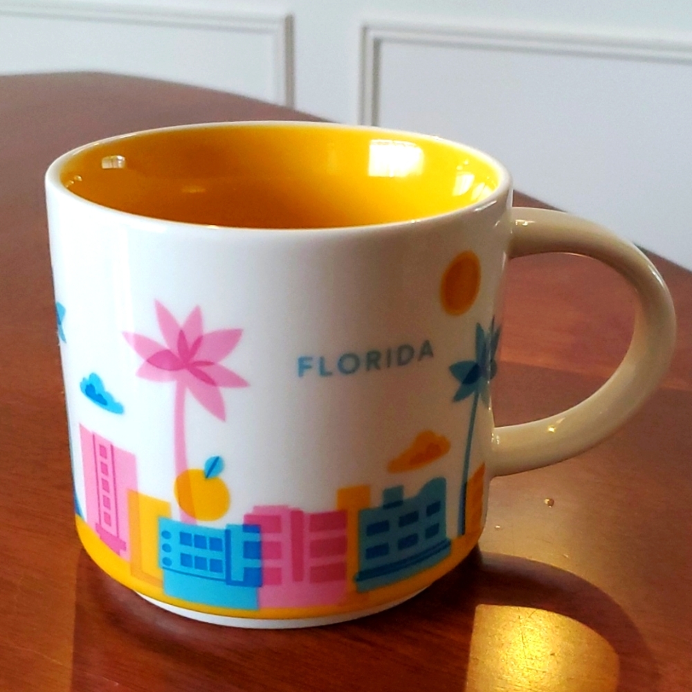 Collectible Starbucks Coffee Florida Mug 2013